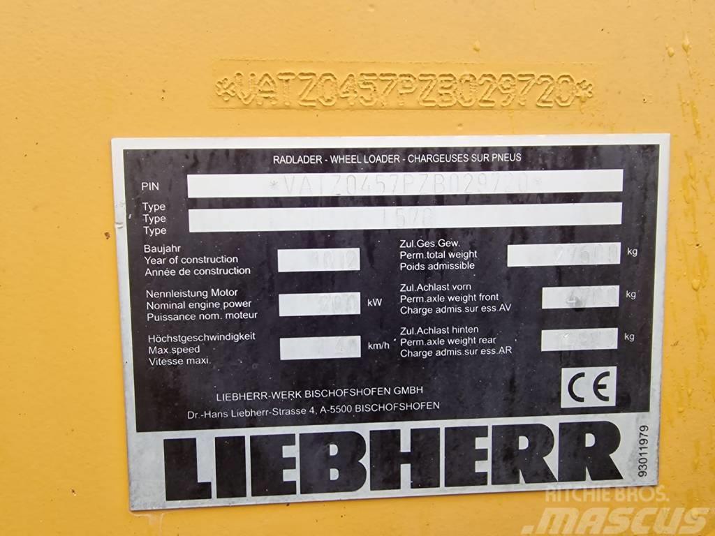 Liebherr L 576 2PLUS2 Bj 2012' Utovarivači na kotačima