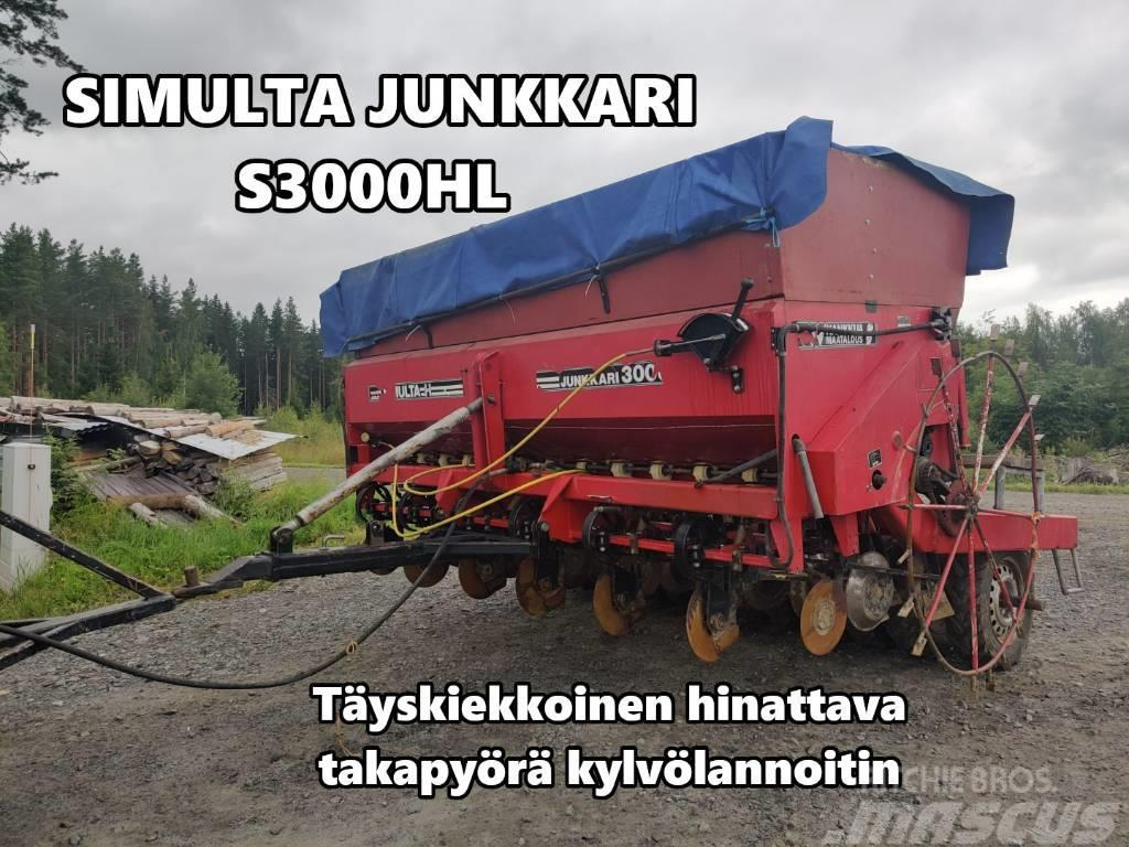 Simulta Junkkari S3000HL kylvölannoitin - VIDEO Kombinirane sijačice