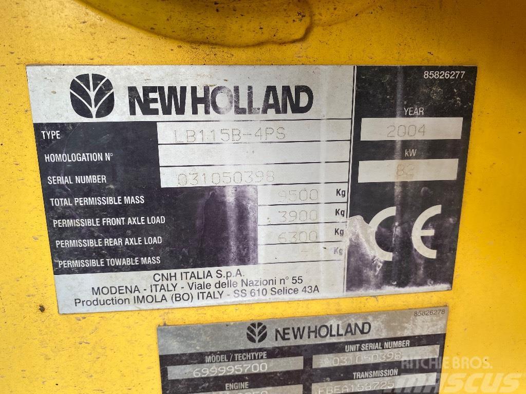 New Holland LB 115-4 PS Utovarni rovokopači