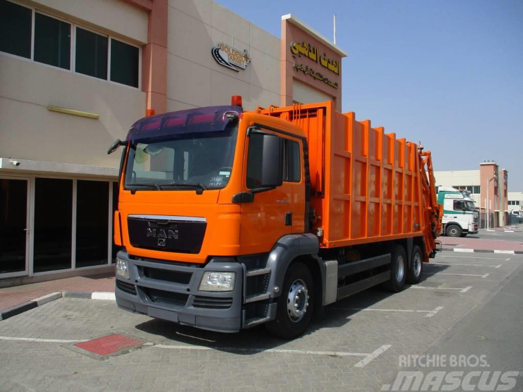 MAN TGS 28.320 6×2 Garbage Truck 2008 Kamioni za otpad