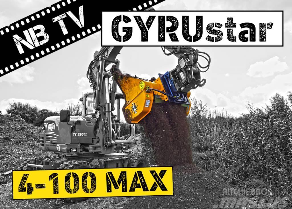 Gyru-Star 4-100MAX | Separator Bagger & Radlader Kašike / Korpe