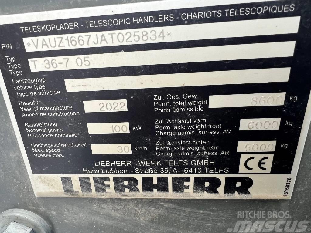 Liebherr T36-7 Teleskopski viličari