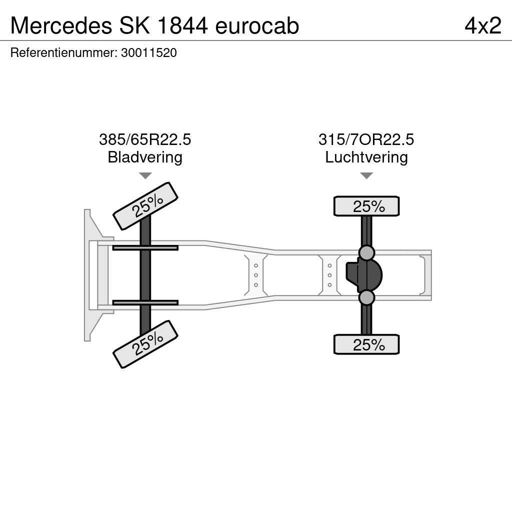 Mercedes-Benz SK 1844 eurocab Traktorske jedinice