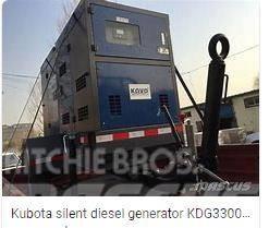 Kubota genset diesel generator set LOWBOY Dizel agregati