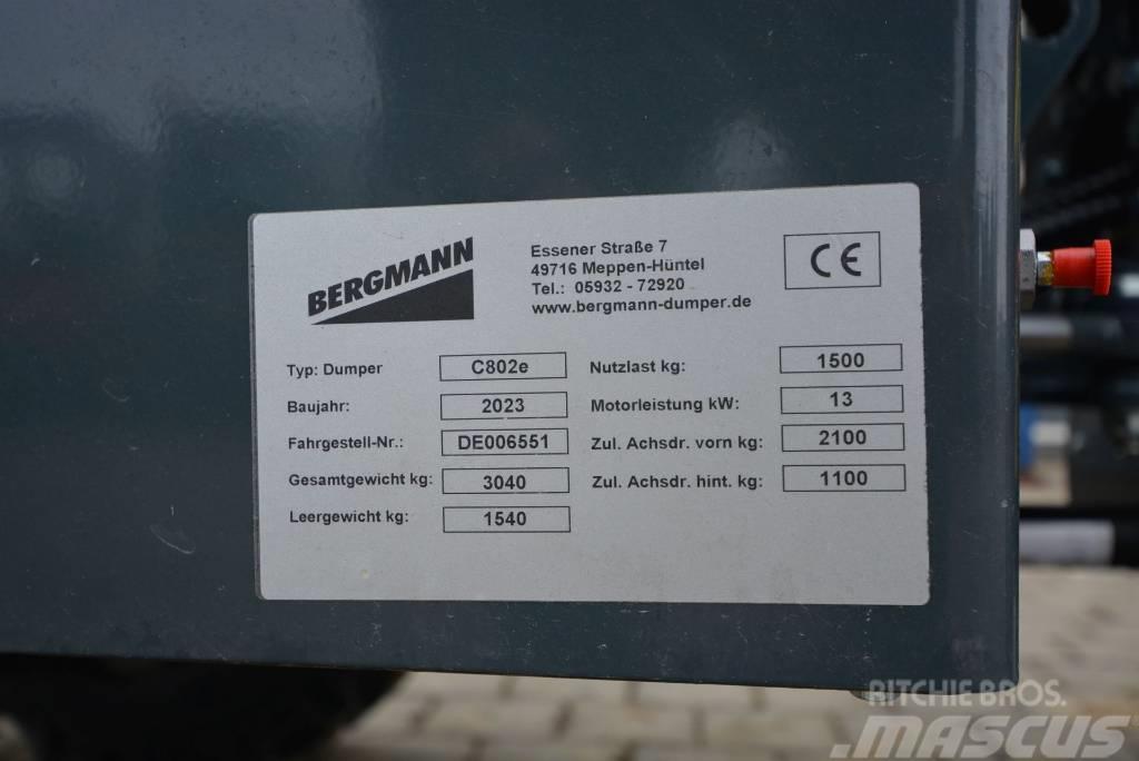 Bergmann C 802e elektrisch Demperi za gradilišta