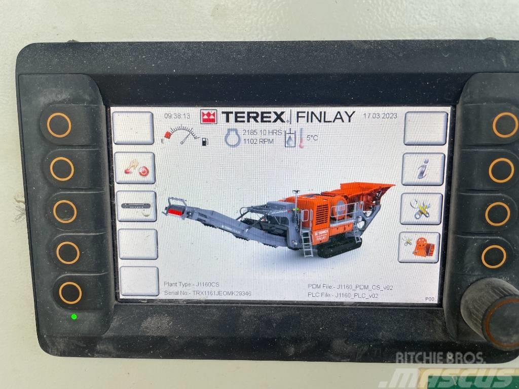 Terex Finlay J1160 kæbeknuser Mobilne drobilice