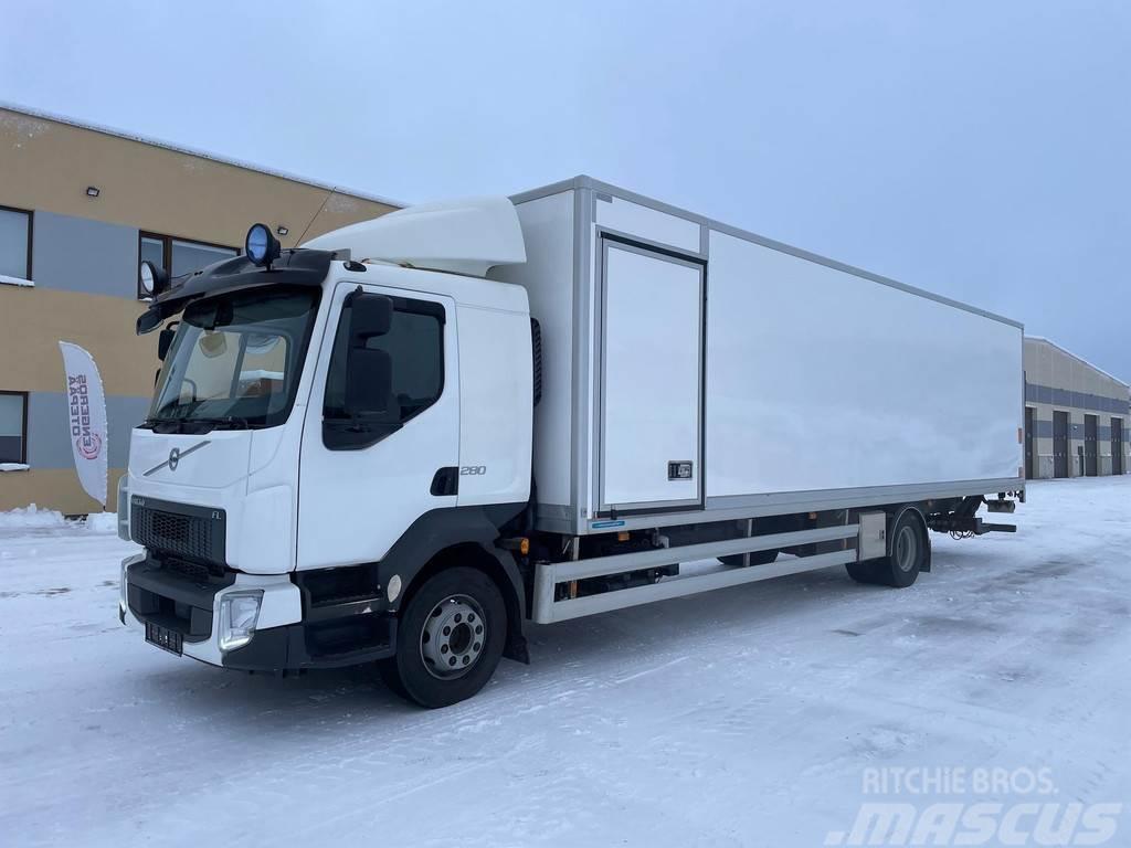 Volvo FL280 4x2 EURO6 + LIFT + BOX HEATING Sanduk kamioni