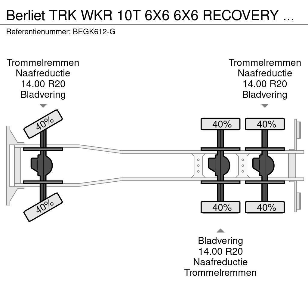 Berliet TRK WKR 10T 6X6 6X6 RECOVERY TRUCK 8589 KM Recovery vozila