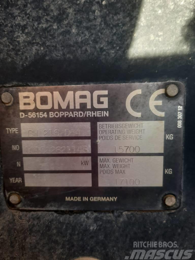 Bomag BW 216 D-4 Kompaktori zemlje