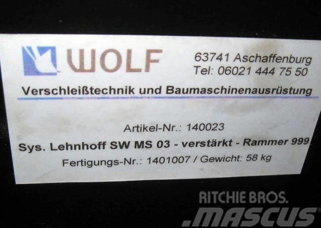 Wolf Schraubadapter MS03 zu Rammer 999 Brze spojnice