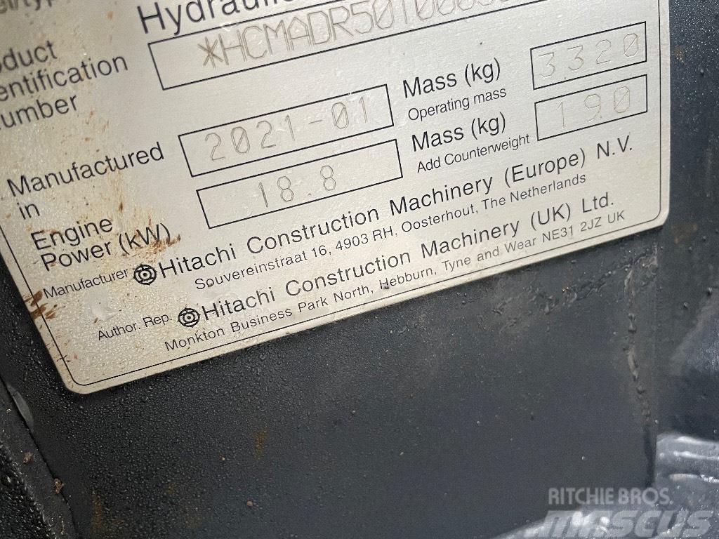 Hitachi ZX 33 U Mini bageri <7t