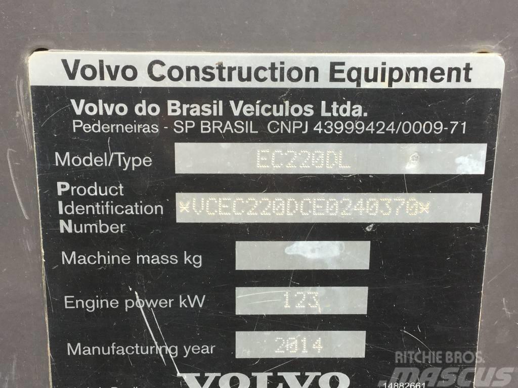 Volvo EC220DL Bageri gusjeničari