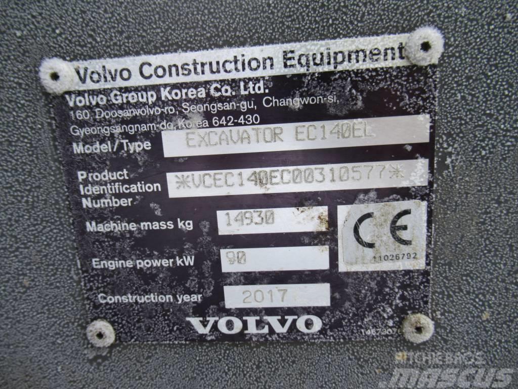 Volvo EC 140 E L Bageri gusjeničari