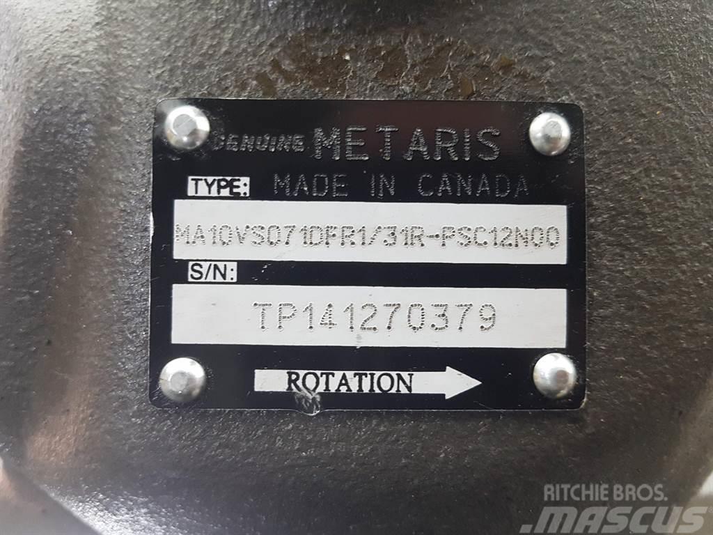  Metaris MA10VSO71DFR1/31R-PSC12N-Load sensing pump Hidraulika