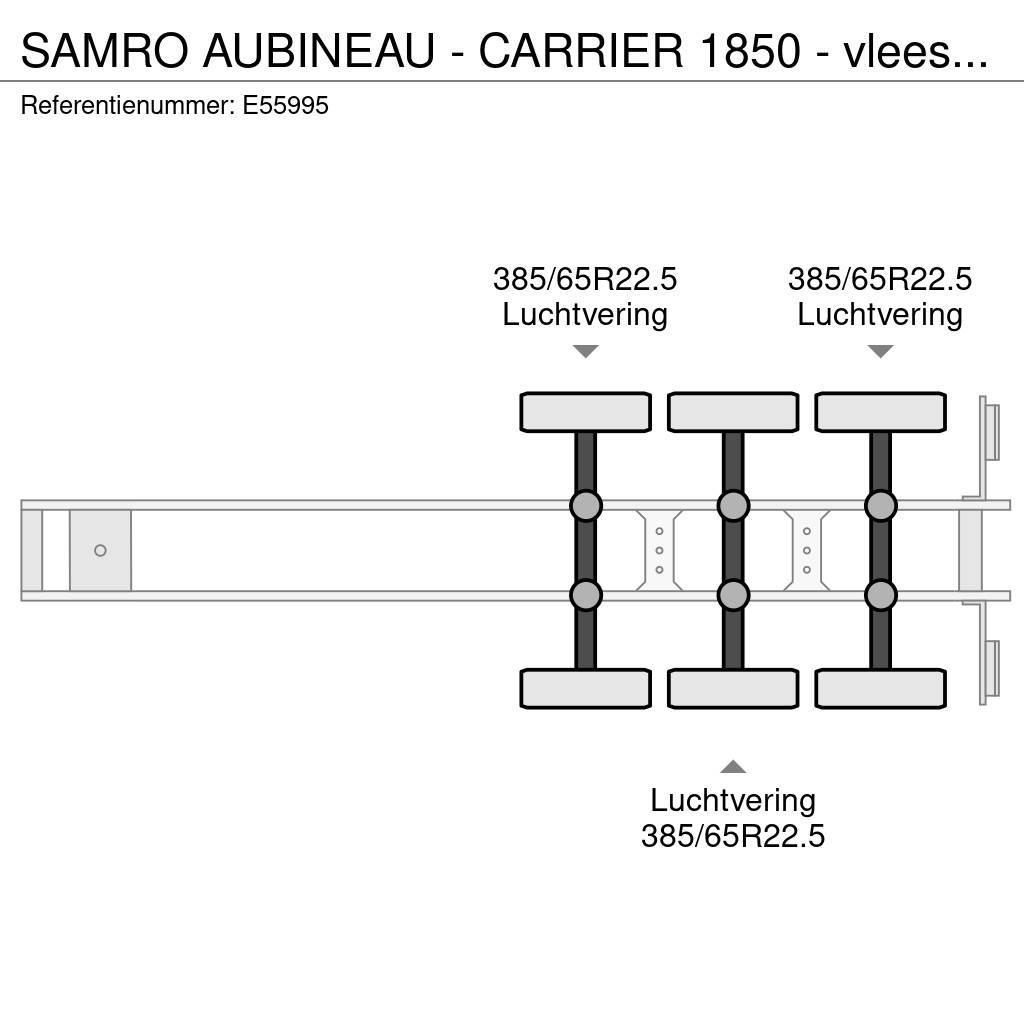 Samro AUBINEAU - CARRIER 1850 - vlees/viande/meat/fleisc Poluprikolice hladnjače