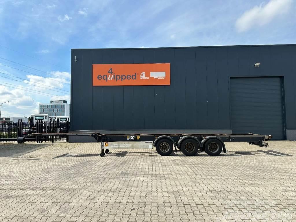 Schmitz Cargobull 45FT HC, empty weight: 4.240kg, BPW+drum, NL-chass Kontejnerske poluprikolice