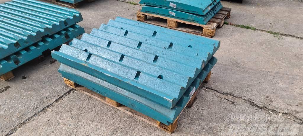 Metso LT95 C95 wear plates, jaws 18%Mn Drobilice