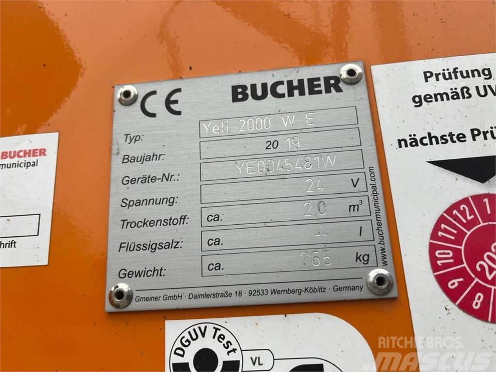 Bucher Gmeiner Streuer Streuautomat Yeti 2000 W E Ostali komunalni strojevi