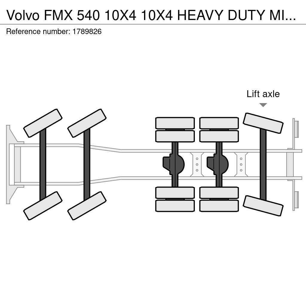 Volvo FMX 540 10X4 10X4 HEAVY DUTY MINING KH KIPPER/TIPP Kiper kamioni