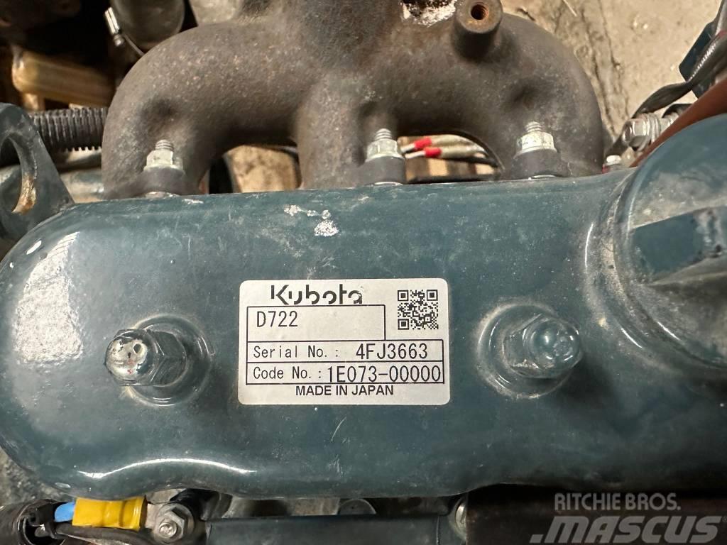 Kubota D 722 ENGINE Motori