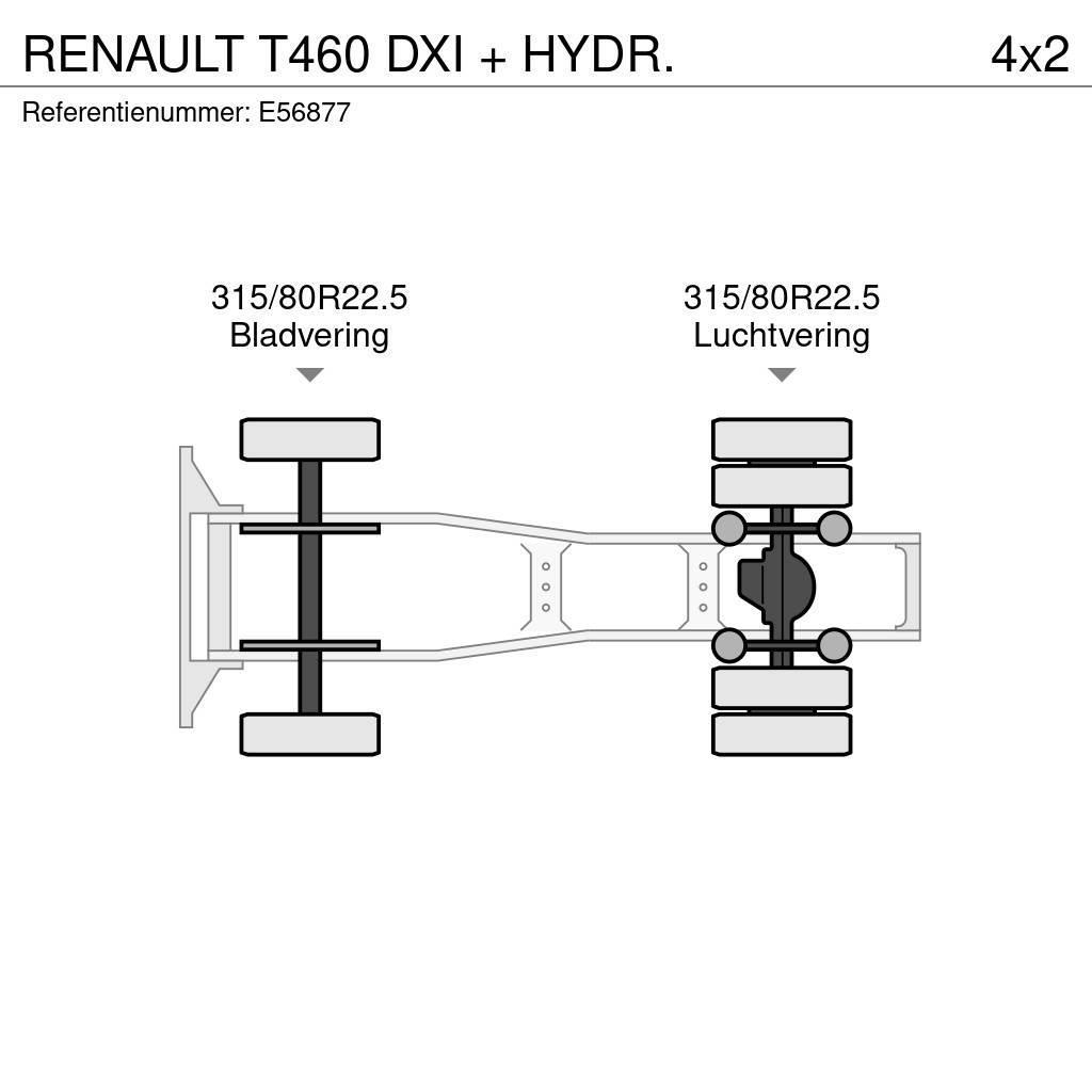 Renault T460 DXI + HYDR. Traktorske jedinice