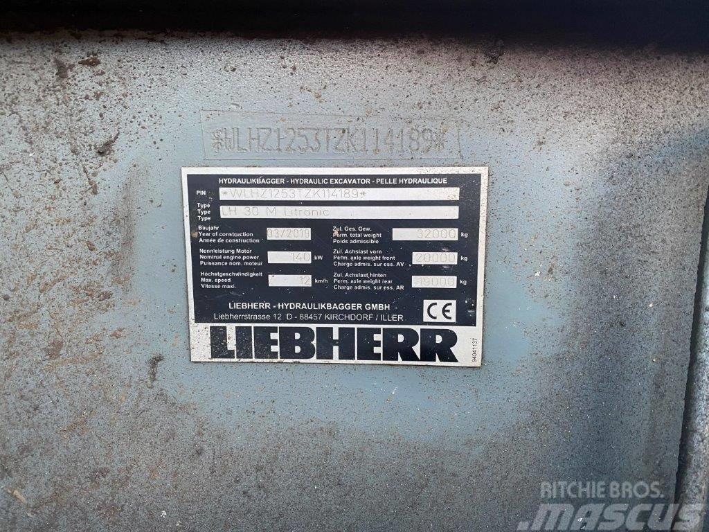 Liebherr LH 30 M Bageri za manipuliranje materijalom / otpadom