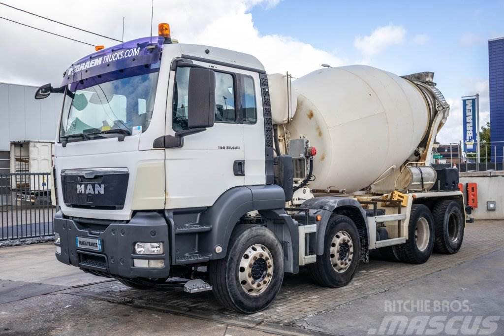 MAN TGS 32.400 BB+STETTER Kamioni mikseri za beton