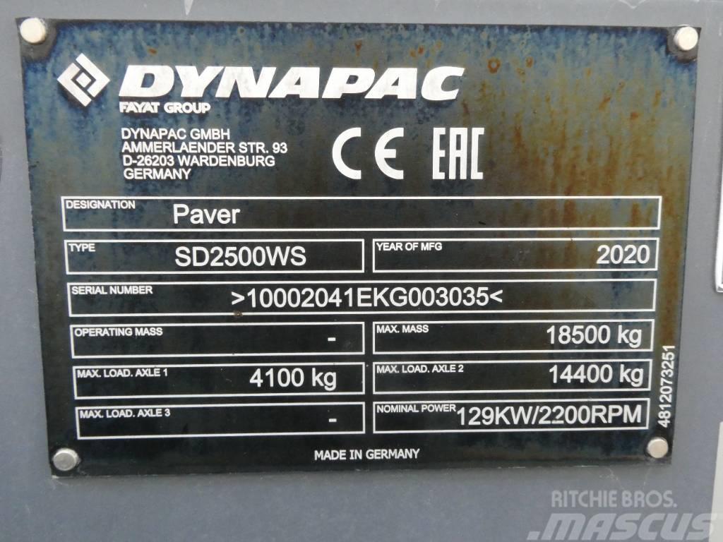 Dynapac SD 2500 WS Asfaltni finišeri