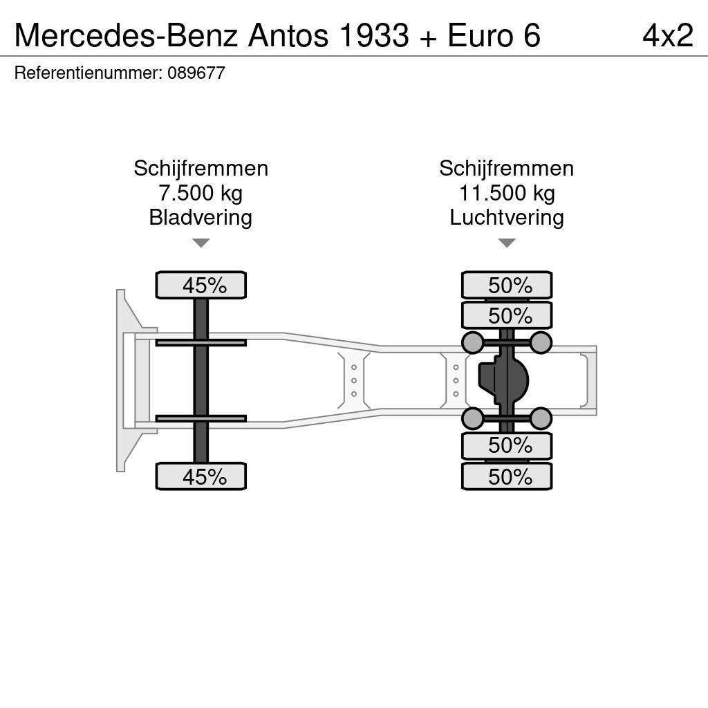 Mercedes-Benz Antos 1933 + Euro 6 Traktorske jedinice