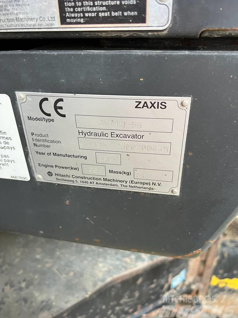 Hitachi ZX210LC Bageri gusjeničari