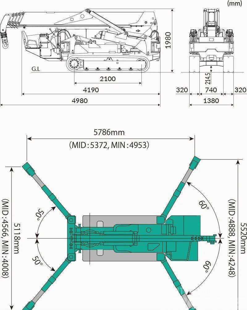 Maeda MC405CRME-3 Mini dizalice