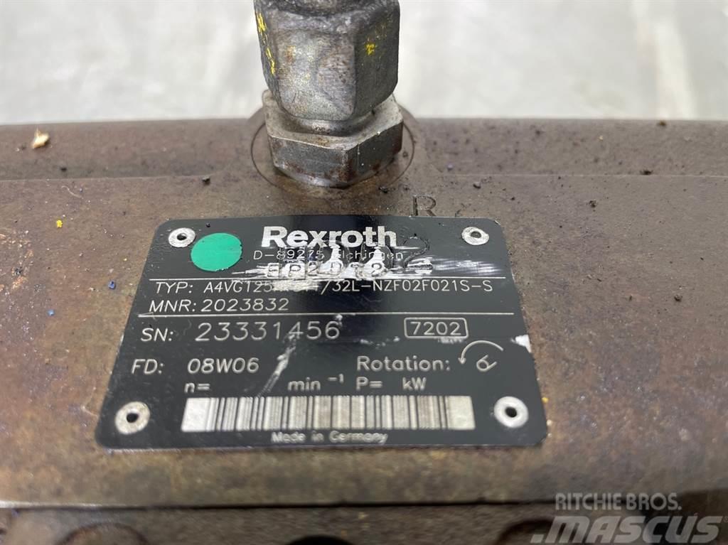 Rexroth A4VG125EP2DT2/32L-Drive pump/Fahrpumpe/Rijpomp Hidraulika
