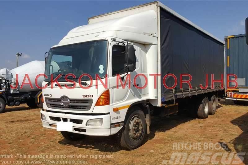 Hino 1626, 6x2 TAG AXLE WITH TAUTLINER BODY Ostali kamioni