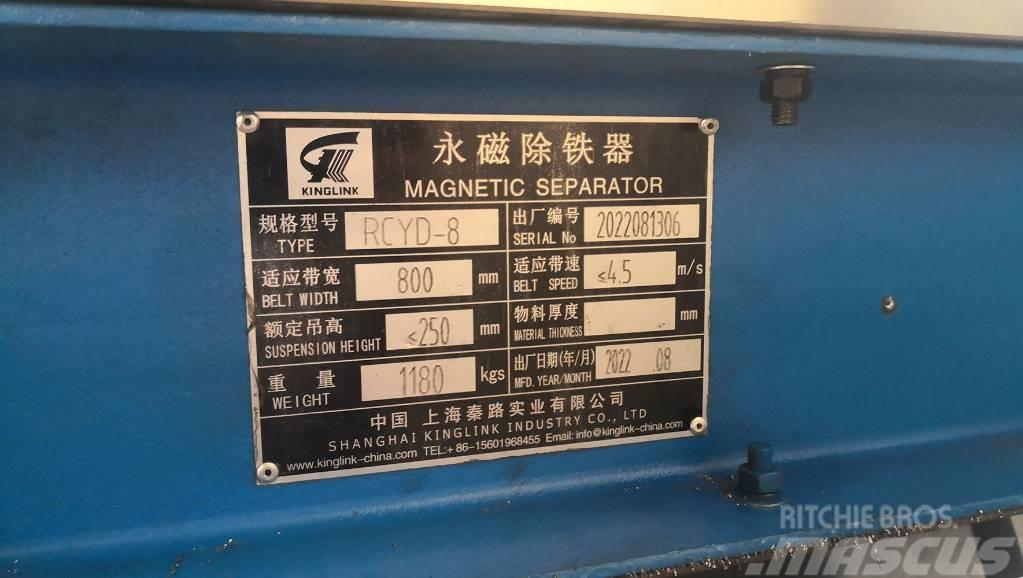 Kinglink RCYD-8 Permanent Magnetic Iron Separator Uređaji za spremanje otpada