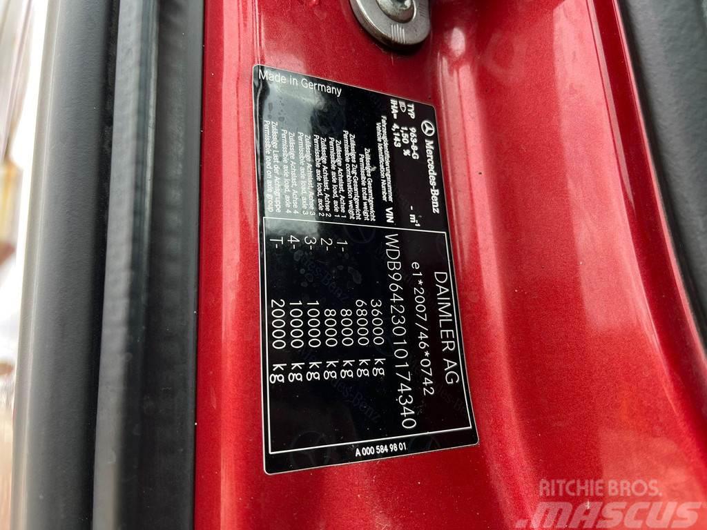 Mercedes-Benz Arocs 3258 8x4 RETARDER / FULL STEEL / BOX L=5586 Kiper kamioni