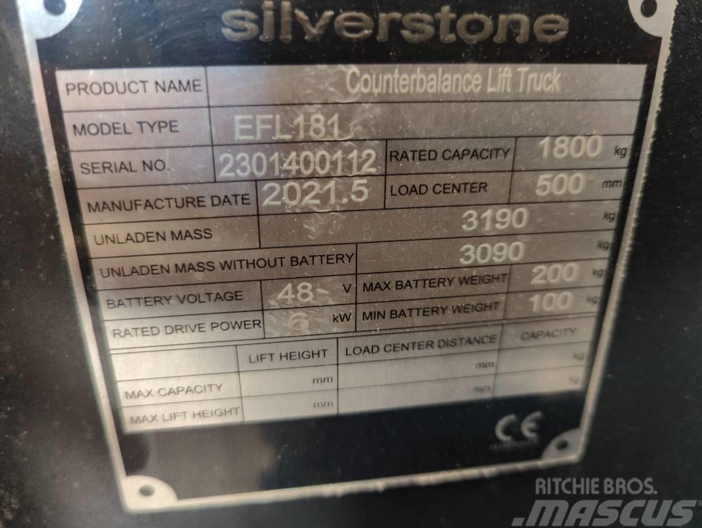Silverstone EFL181  (RENT244) Električni viličari
