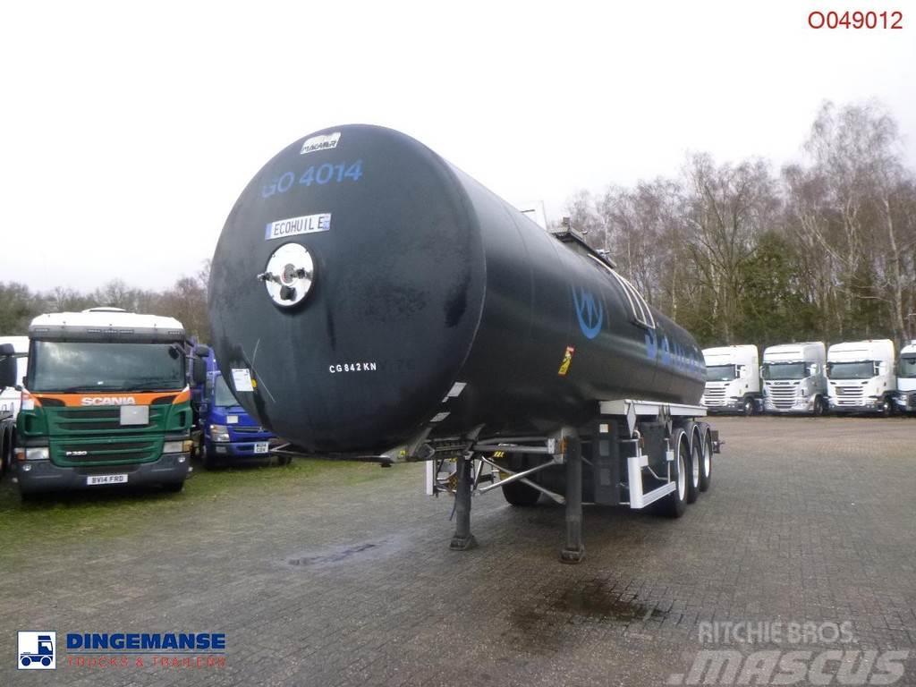 Magyar Bitumen tank inox 31.8 m3 / 1 comp / ADR 22/10/202 Tanker poluprikolice