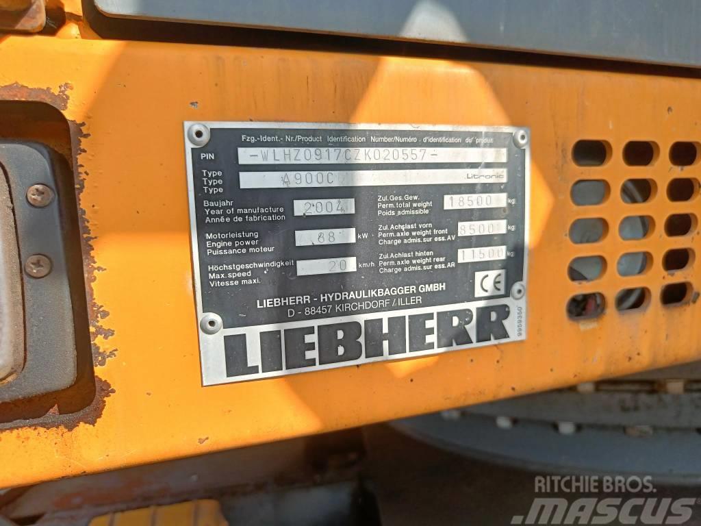 Liebherr A 900 C Litronic Bageri na kotačima