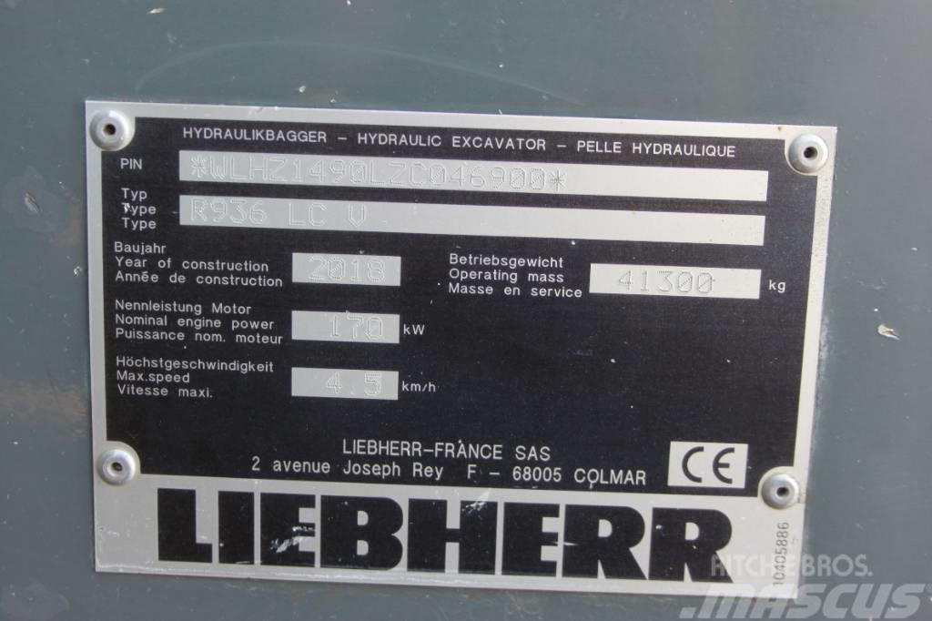 Liebherr R 936 LC Bageri gusjeničari