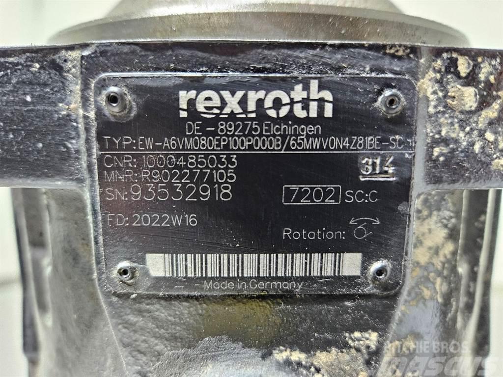 Wacker Neuson 1000485033-Rexroth A6VM080EP-Drive motor Hidraulika