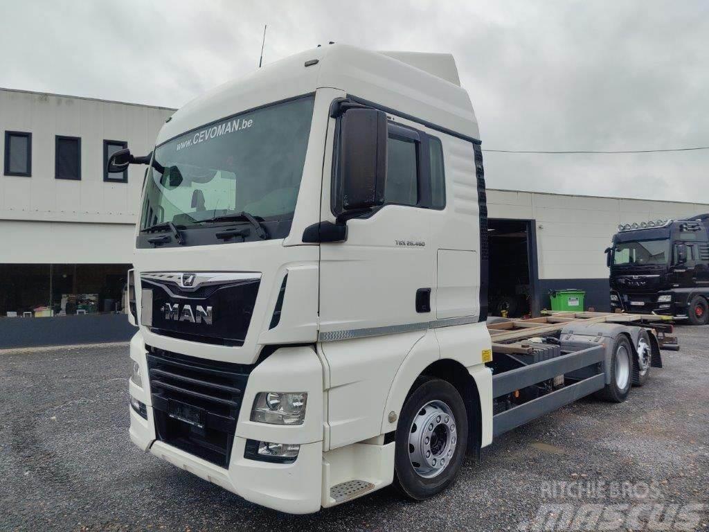 MAN TGX 26.460 Euro6 BDF Demontažnii kamioni za podizanje kabela