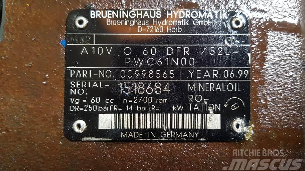 Brueninghaus Hydromatik A10VO60DFR/52L - Load sensing pump Hidraulika