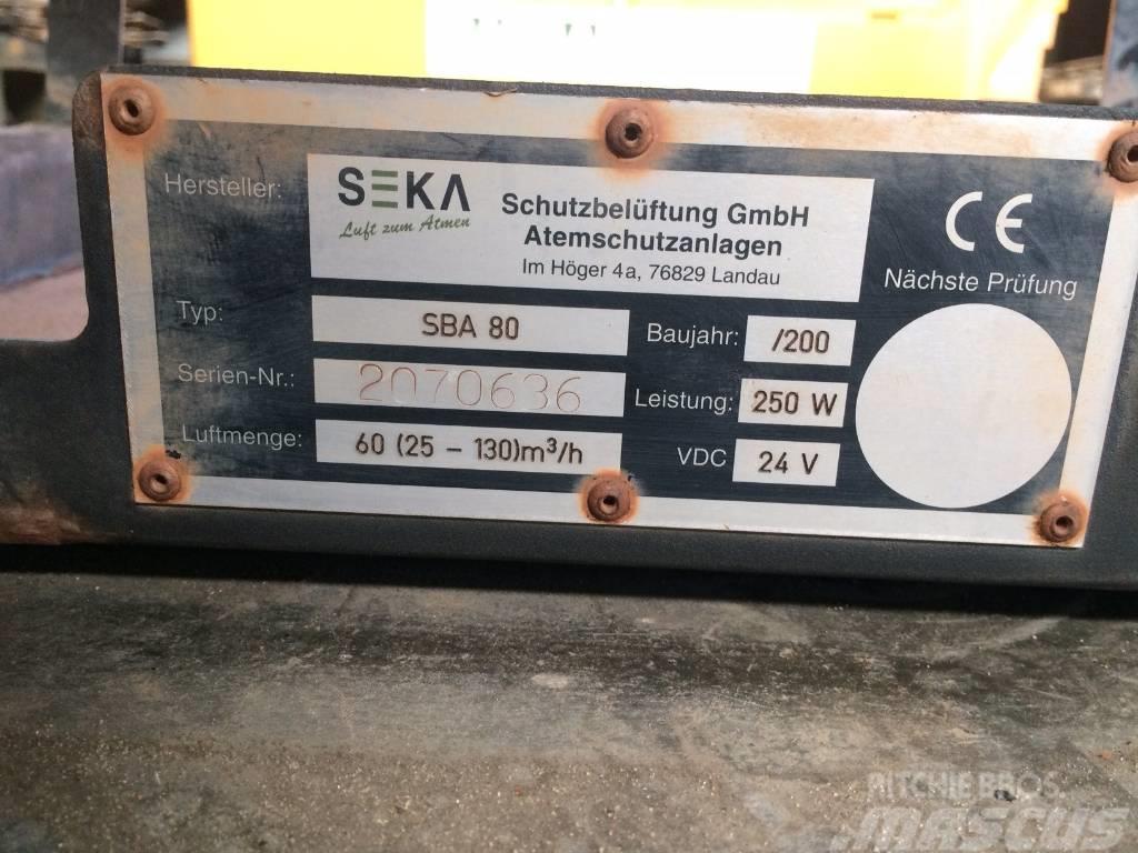 Seka (442) Schutzbelüftung SBA 80 Ostale komponente