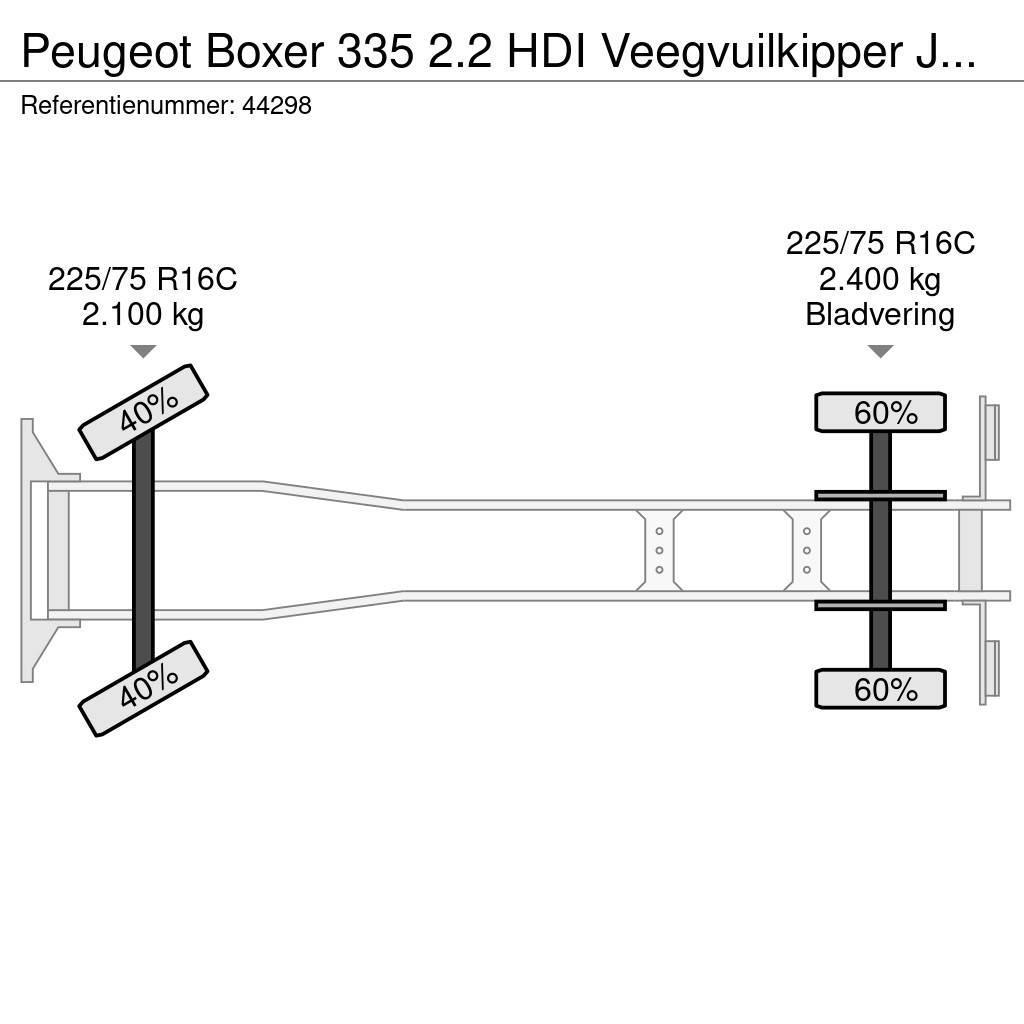Peugeot Boxer 335 2.2 HDI Veegvuilkipper Just 156.275 km! Kamioni sa otvorenim sandukom