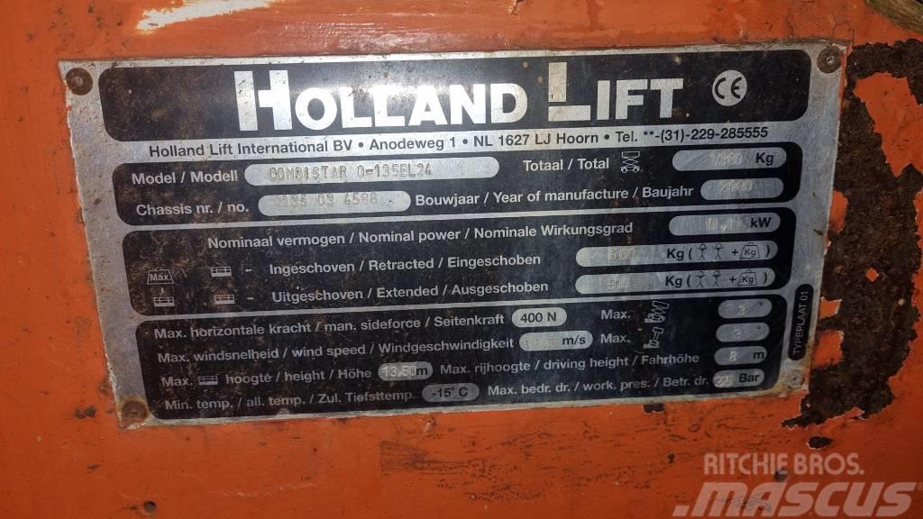 Holland Lift Q 135 EL 24 Škaraste platforme