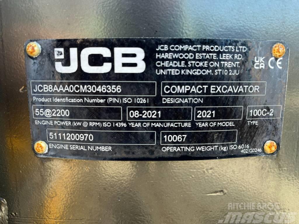 JCB 100 C Midi bageri 7t – 12t