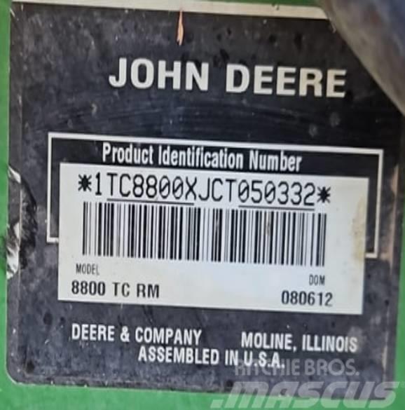 John Deere 8800 TC RM TerrainCut Traktorske kosilice