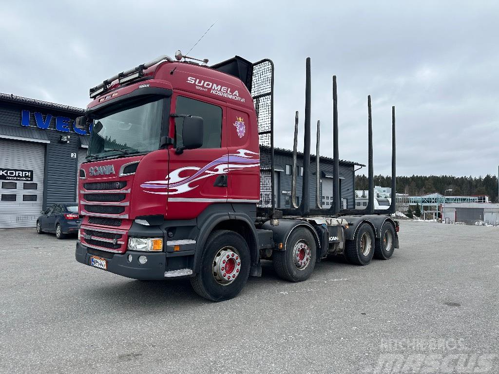 Scania R620 8x4 Kamioni za drva