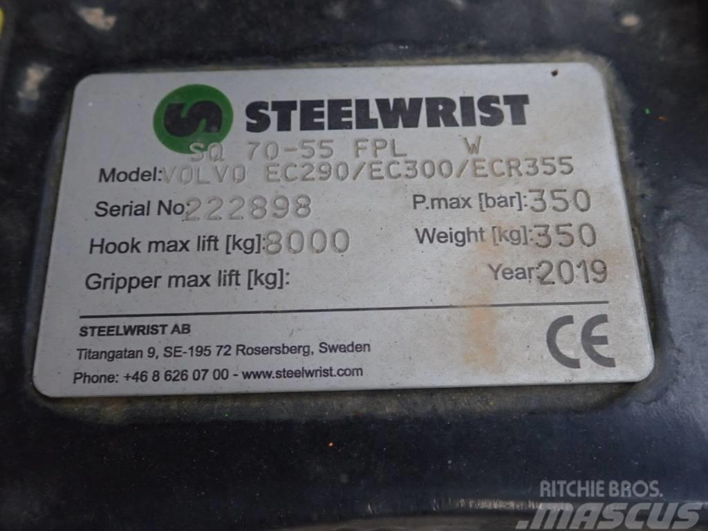Steelwrist Vollhydr. SW SQ70 passend Volvo EC300 Brze spojnice