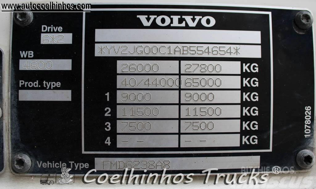 Volvo FM 380 + Hiab 288 Kamioni sa otvorenim sandukom